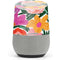 Bouffants and Broken Hearts Painterly Garden Google Home Skin